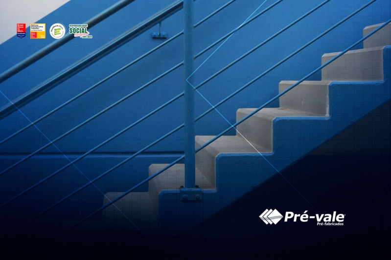Por que investir em escada pré-fabricada?