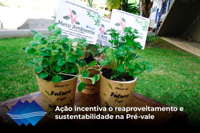 Ação incentiva o reaproveitamento e sustentabilidade na Pré-vale Foto 1