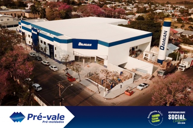 Pré-vale fornece ampla estrutura para novo Centro Comercial Damian