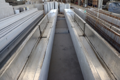 Viga calha protentida Viga Calha Protendida Foto 2